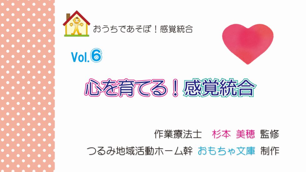 おうちであそぼ！感覚統合　Vol.1～Vol.6