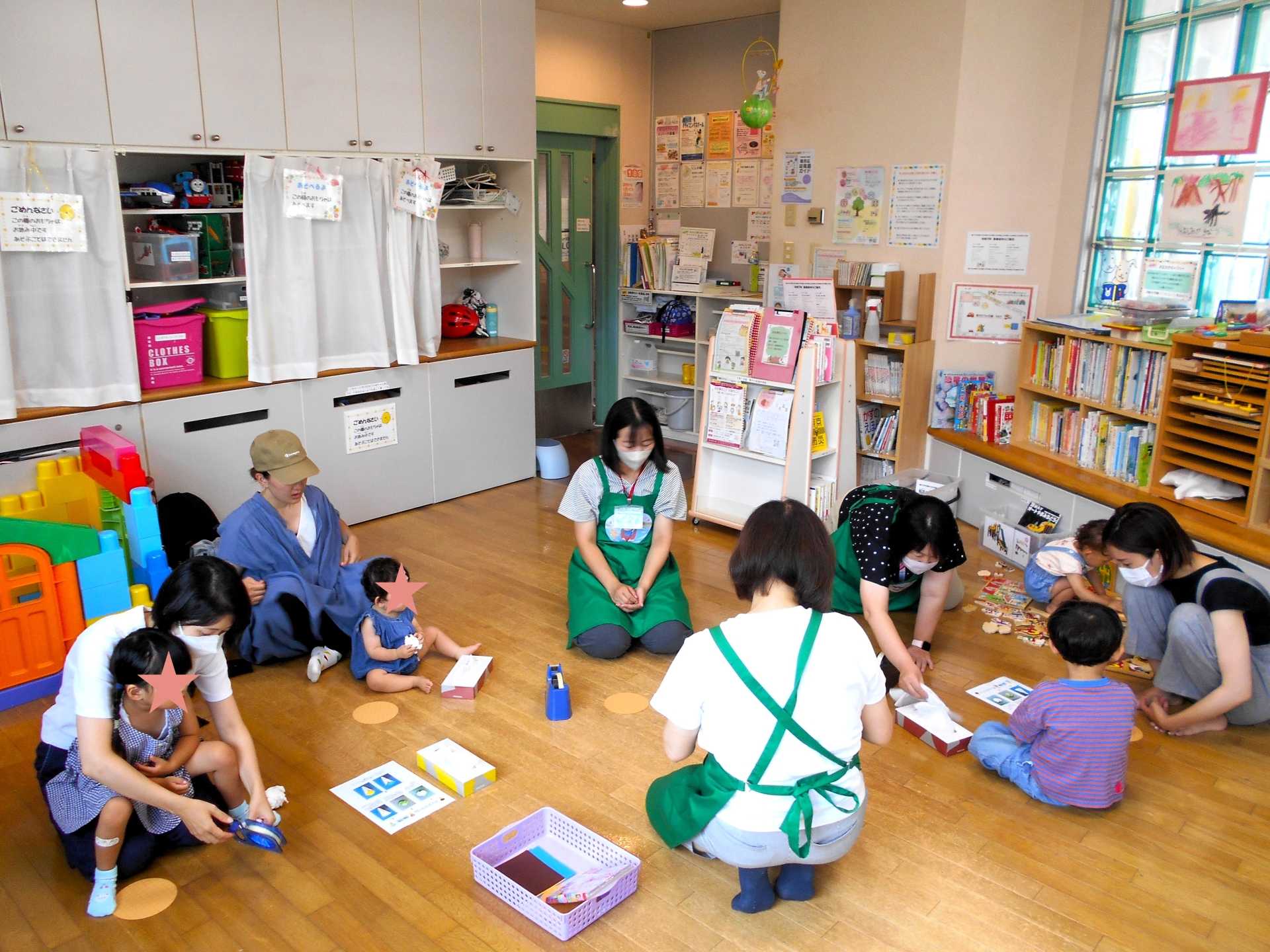 おはなしだいすきよつば！8月開催しました！